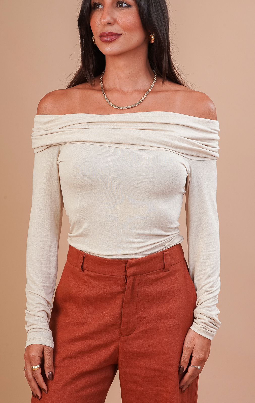 Blusa Amêndoa