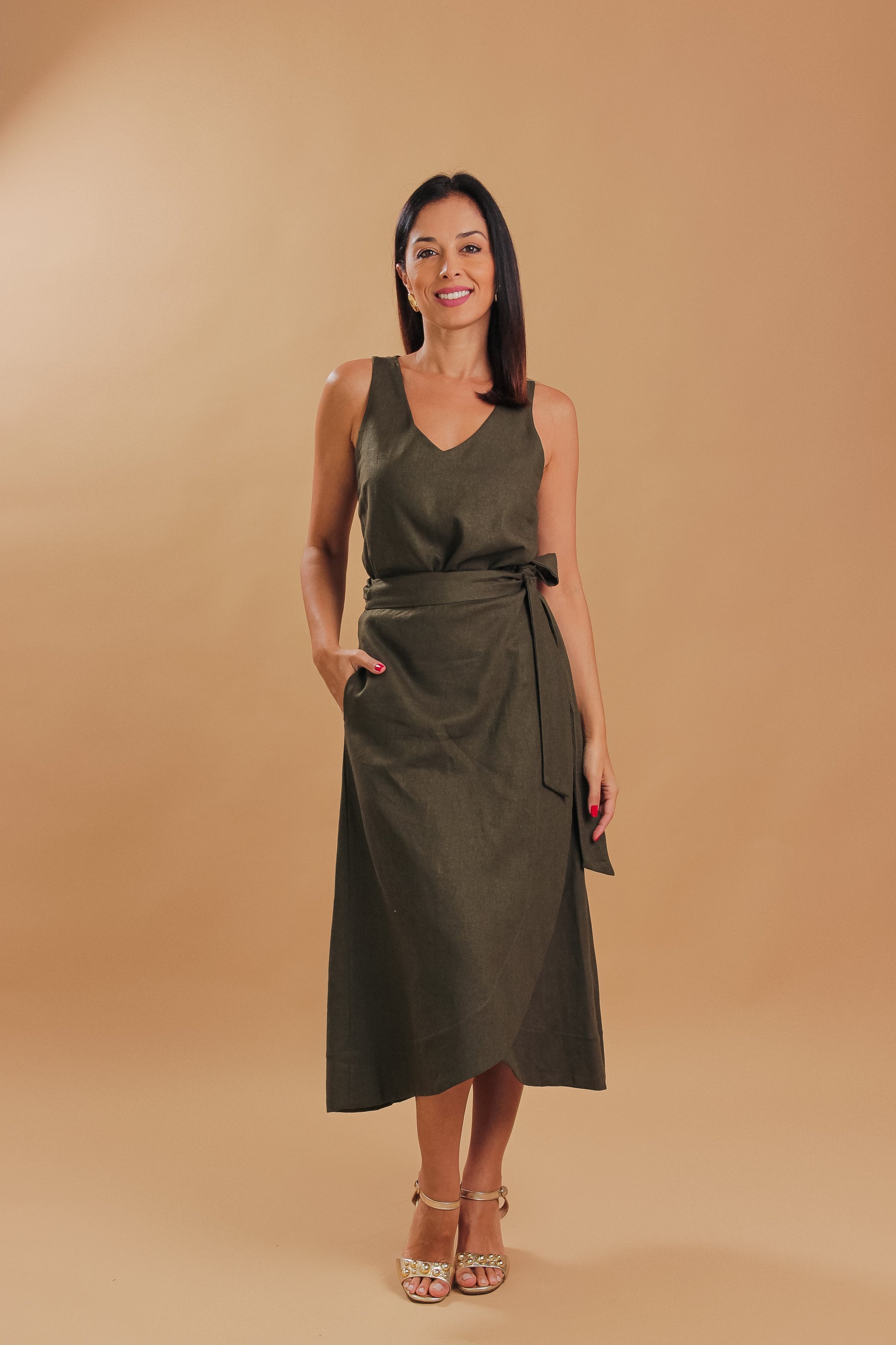 Conjunto Saia Magnólia & Regata Aroeira