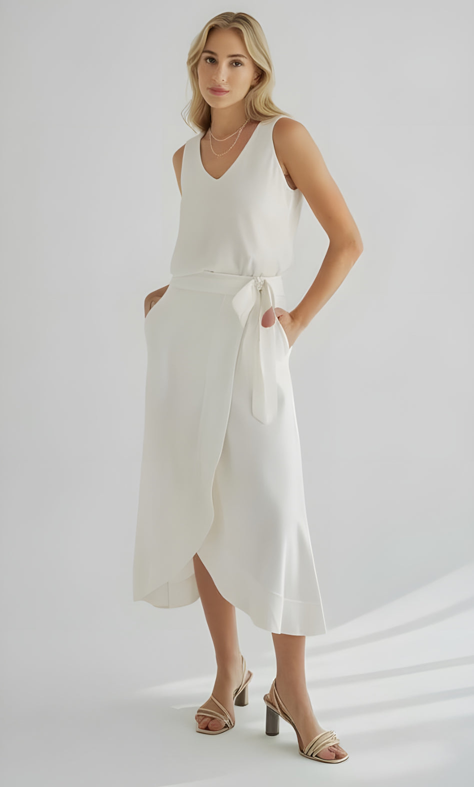 Conjunto Saia Magnólia & Regata Aroeira