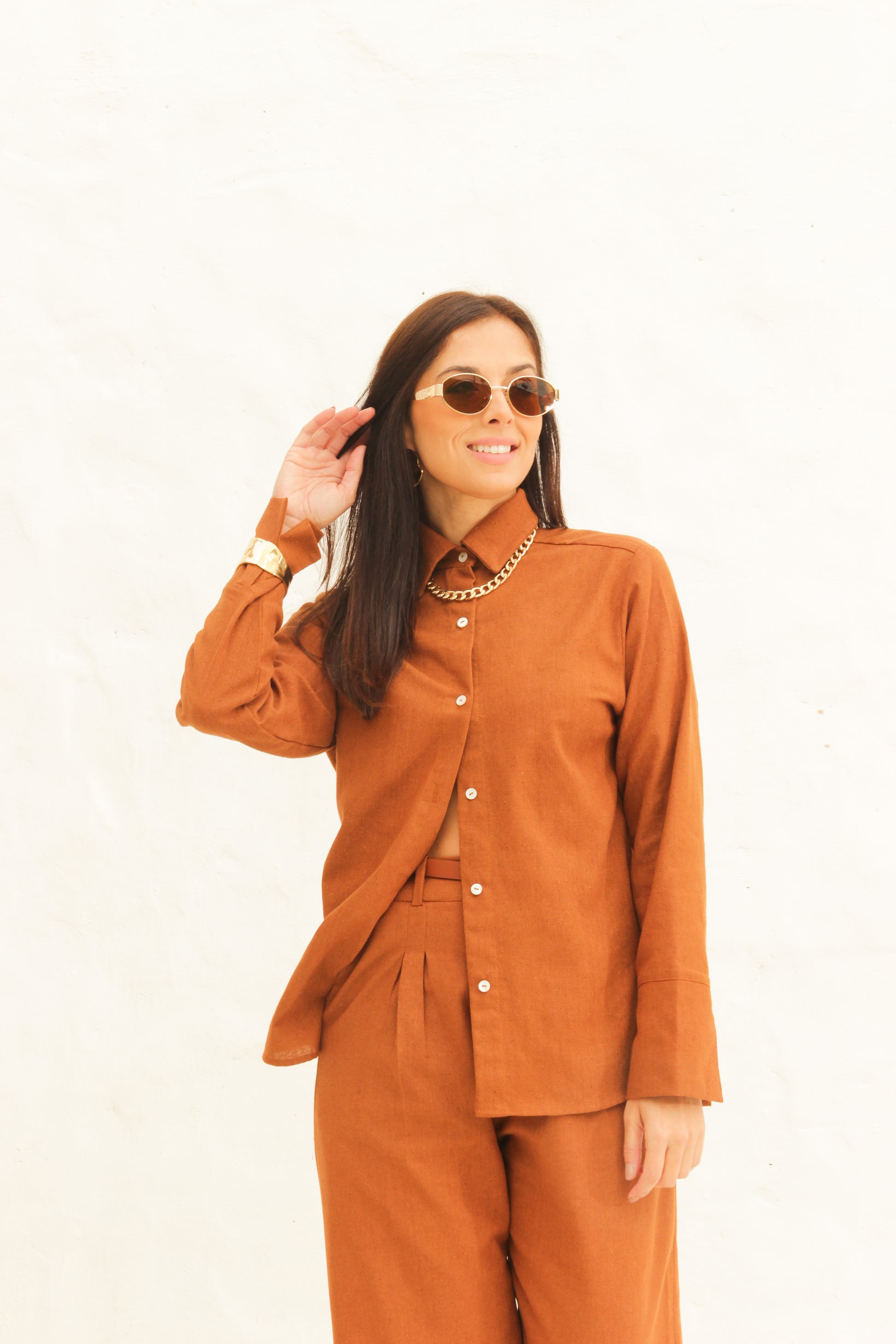 Camisa Amarilis - coleção Solaris