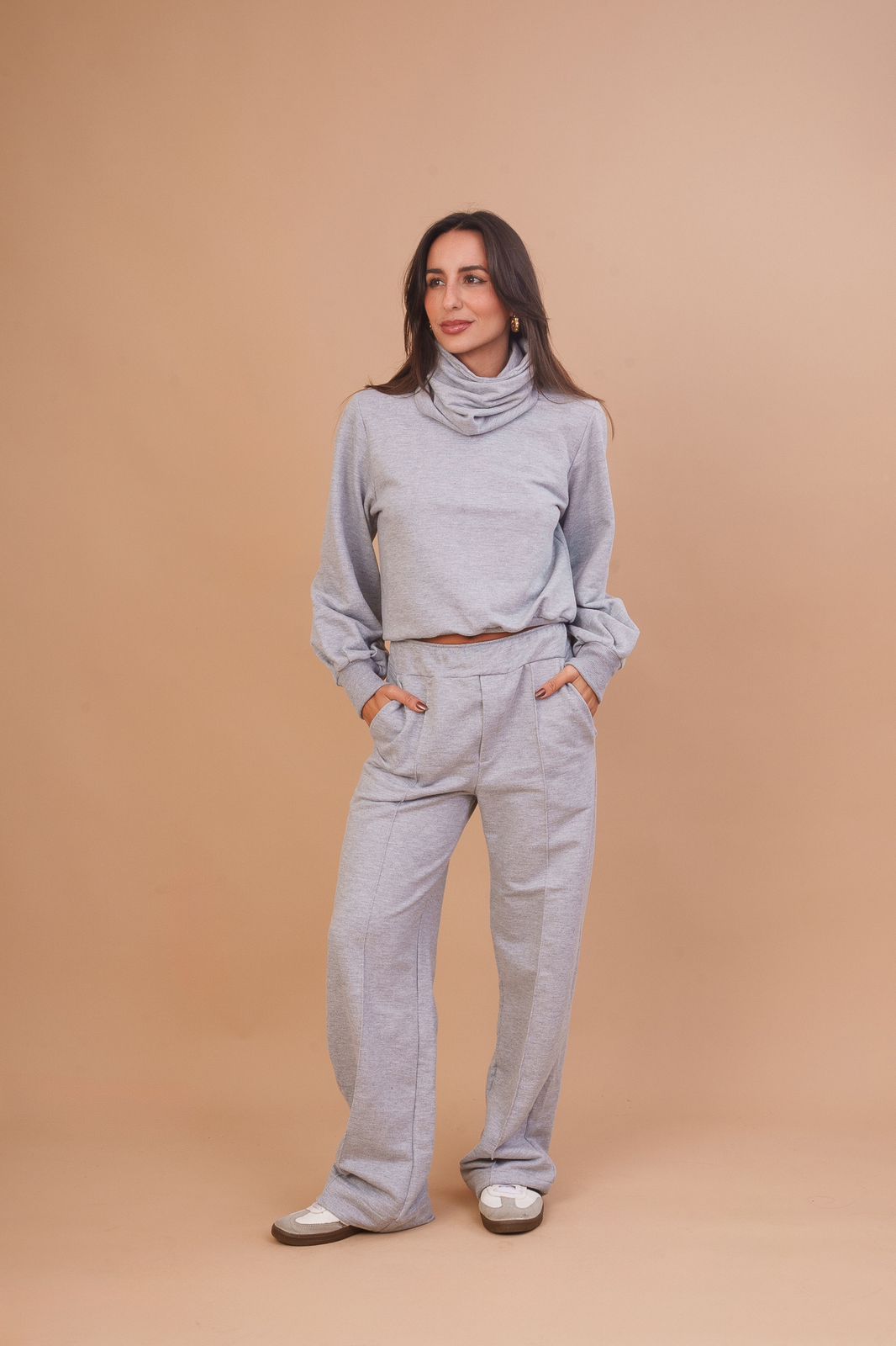 Conjunto Moletom Lavanda