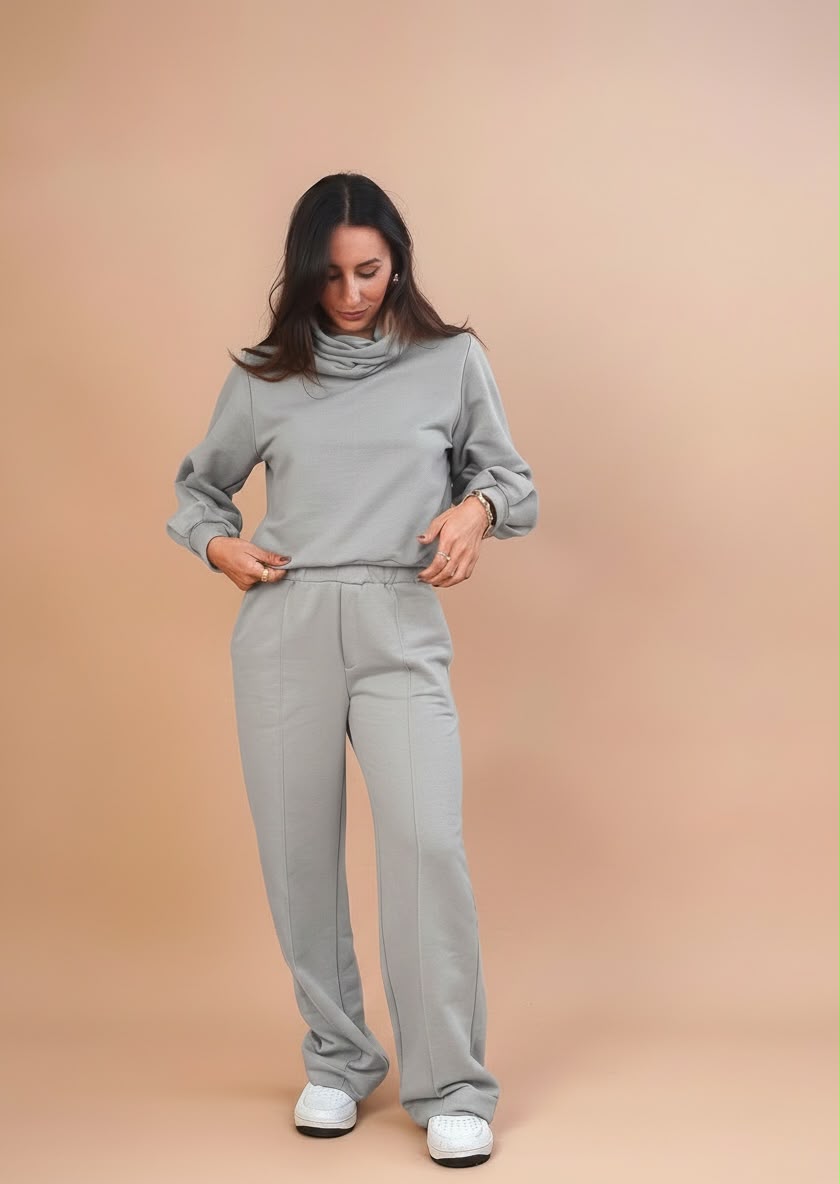 Conjunto Moletom Lavanda