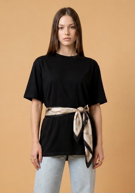 Camiseta Feminina em Algodão Pima - Tulipa