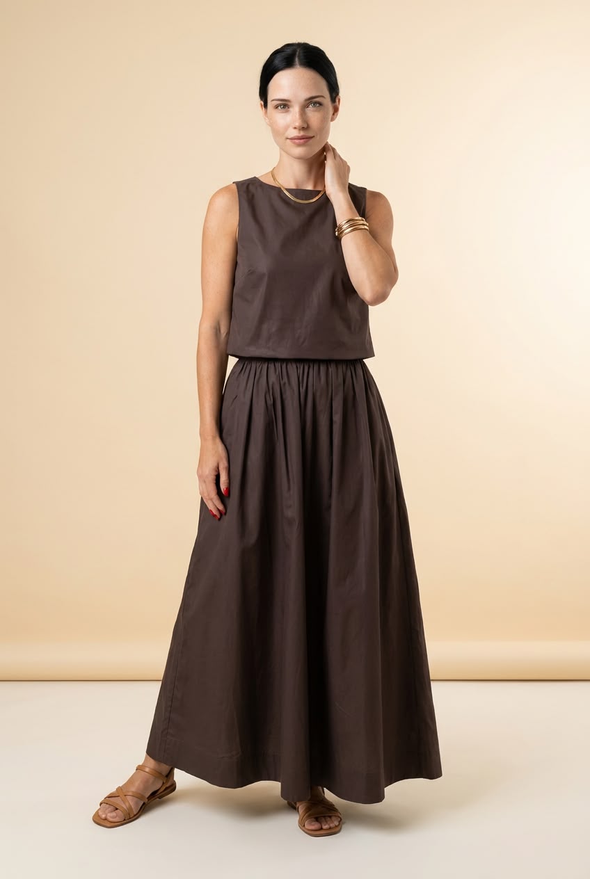 Conjunto Feminino em Algodão - Flamboyant
