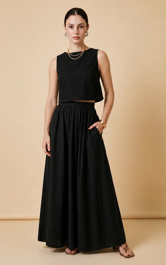 Conjunto Feminino em Algodão - Flamboyant