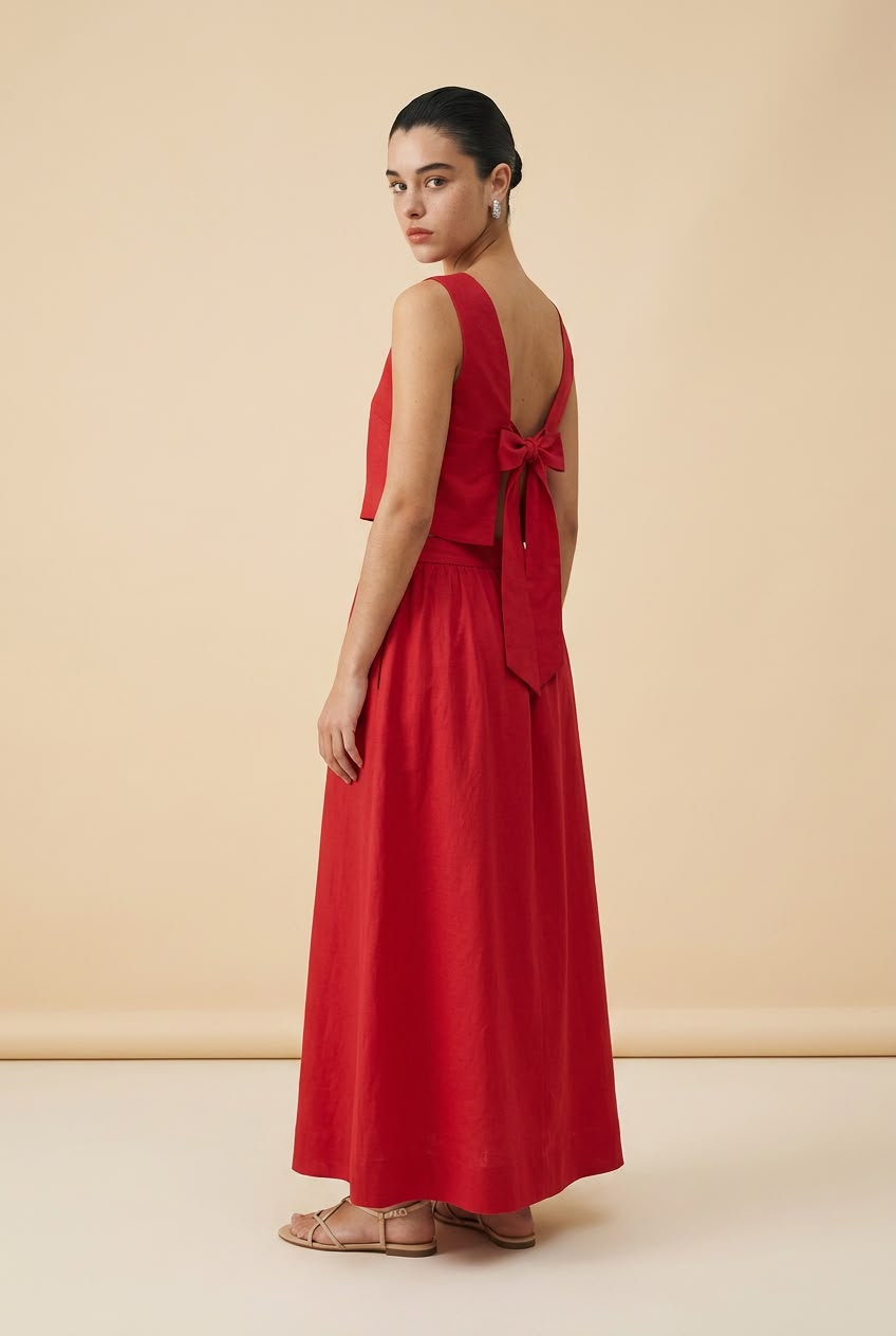 Conjunto Feminino em Algodão - Flamboyant