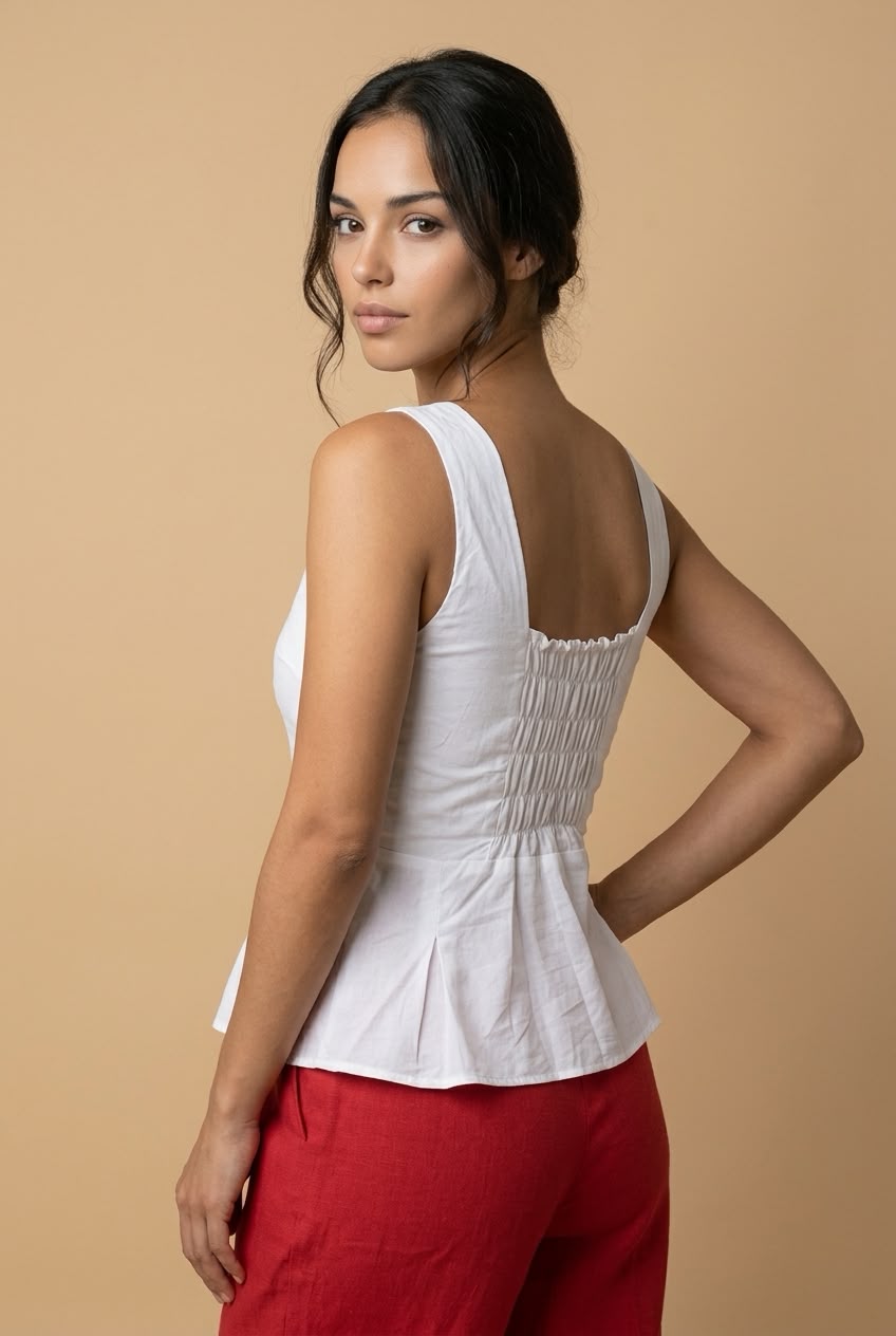 Top Feminino em Algodão Cores - Azaleia