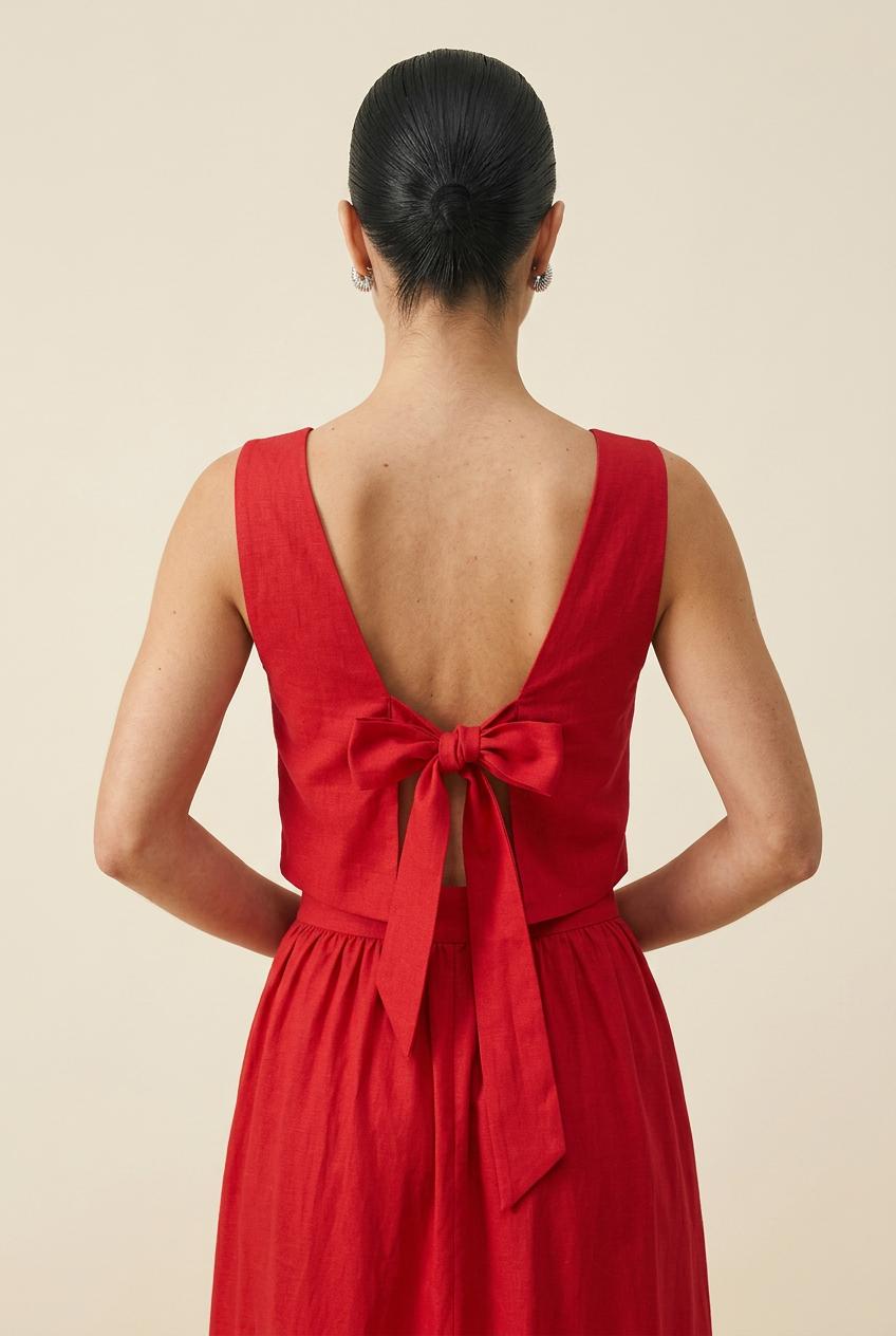 Top Feminino em Algodão - Flamboyant